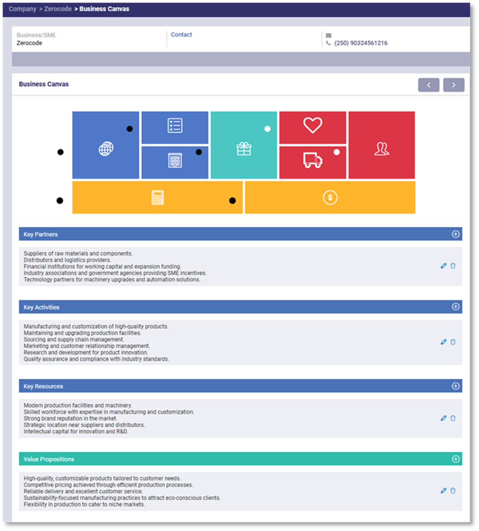 Assessing SME Viability with the Business Model Canvas