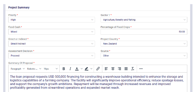 Assessment and Approval