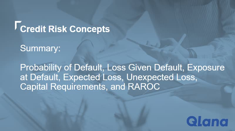 Credit Risk Series Summary